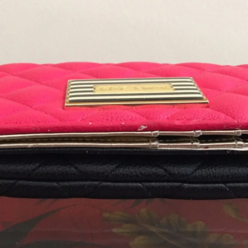 Betsey Johnson chic quilted
